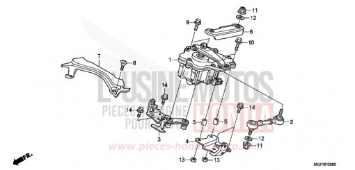 AMORTIS. DIRECTION CBR1000RRD de 2013